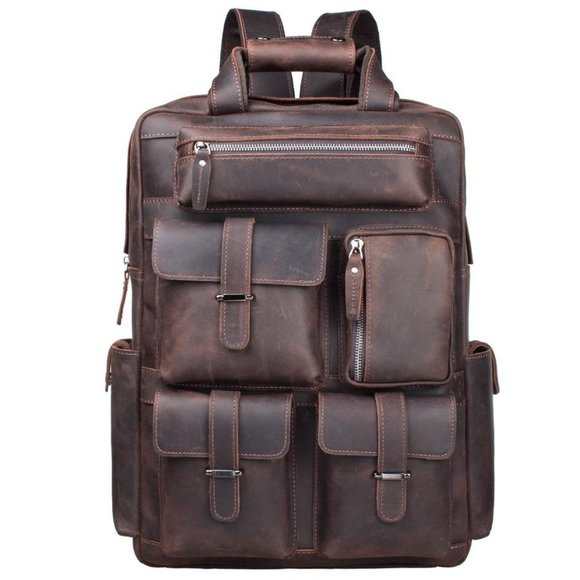 S-Zone Other - Genuine Leather Backpack